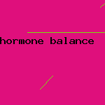 hormone balance