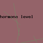 hormone level