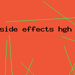 side effects hgh human growth hormone