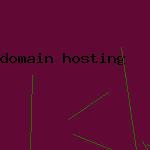 domain hosting