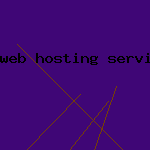 web hosting service