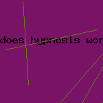 does hypnosis work