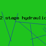 2 stage hydraulic pump