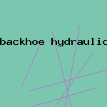 backhoe hydraulic pump