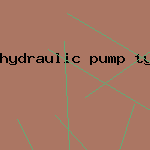 hydraulic pump type