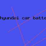 hyundai car battery