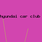 hyundai car club